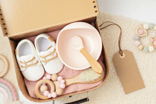 Newborn Baby Essentials and Gift Set Top View